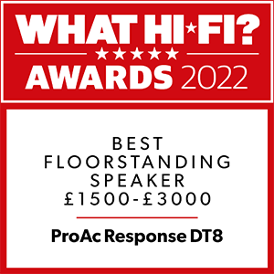 Response DT8 wins What HiFi? Award