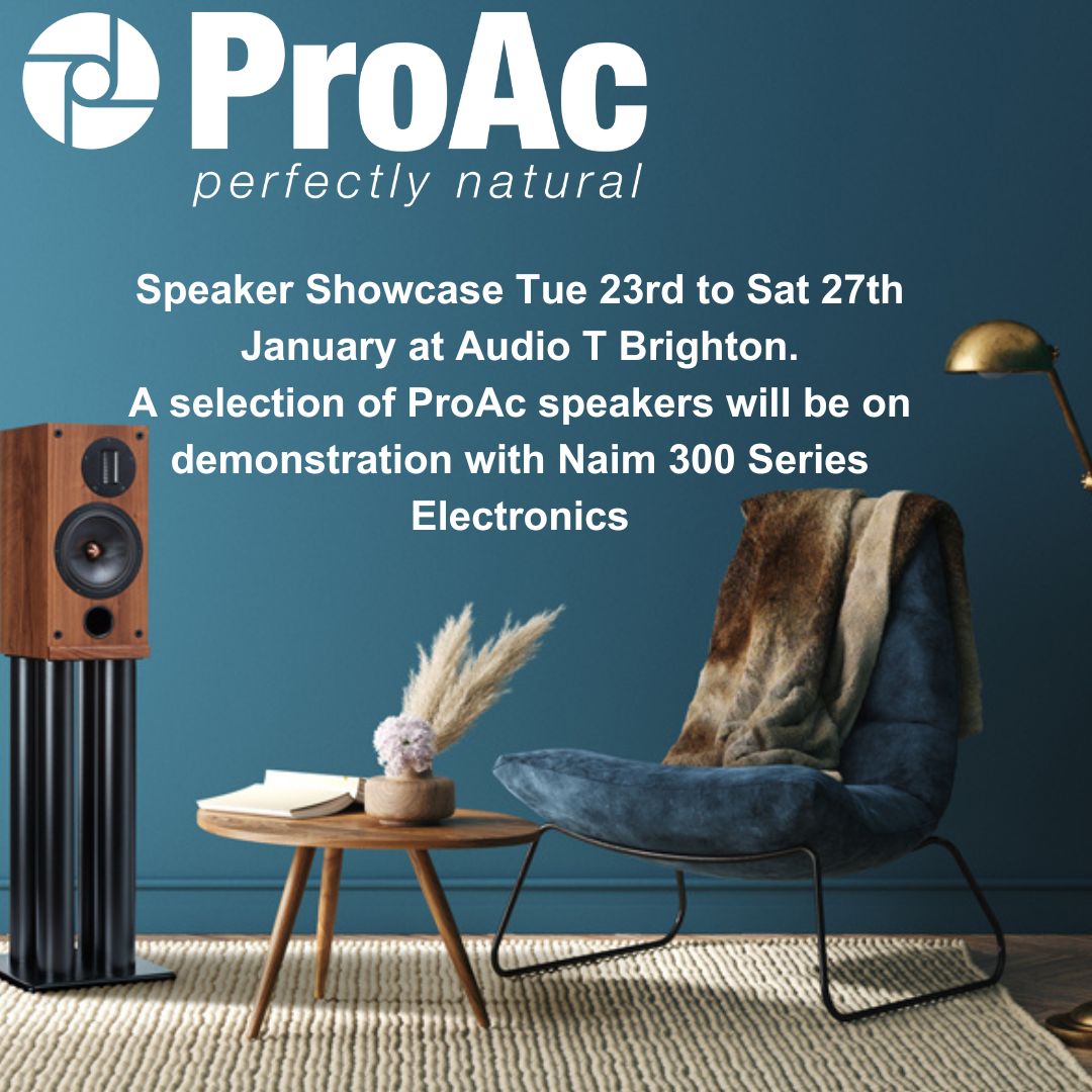 Speaker Showcase at Audio T Brighton